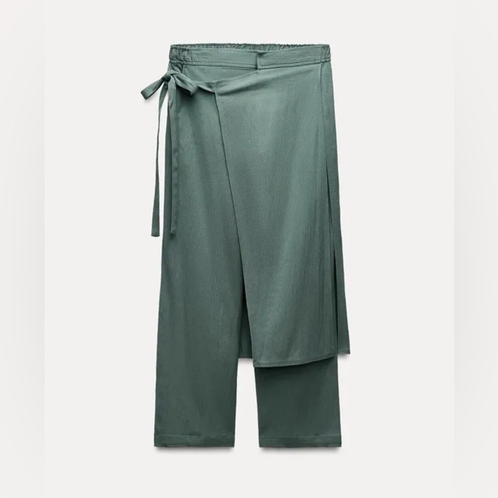 Zara ZW Collection Pants with Pareo XL NWT